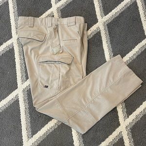 5.11 Tactical mens 36x34 Beige pants